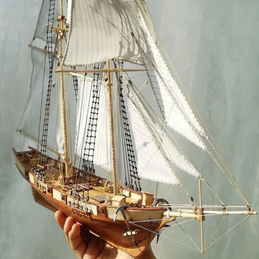 Timeless DIY Handmade Wooden Sailboat