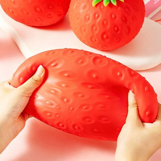 Soothing Giant Strawberry Squishy